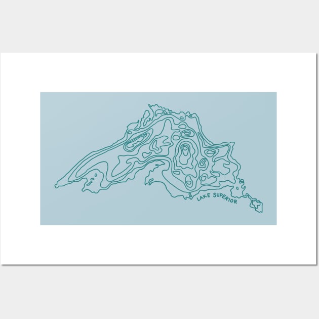 Lake Superior Wall Art by simplistictees